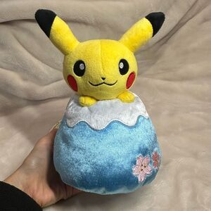 NWT Mt. Fuji Summit Pikachu Pocket Monsters - Pokémon Store Gotemba Japan 8”